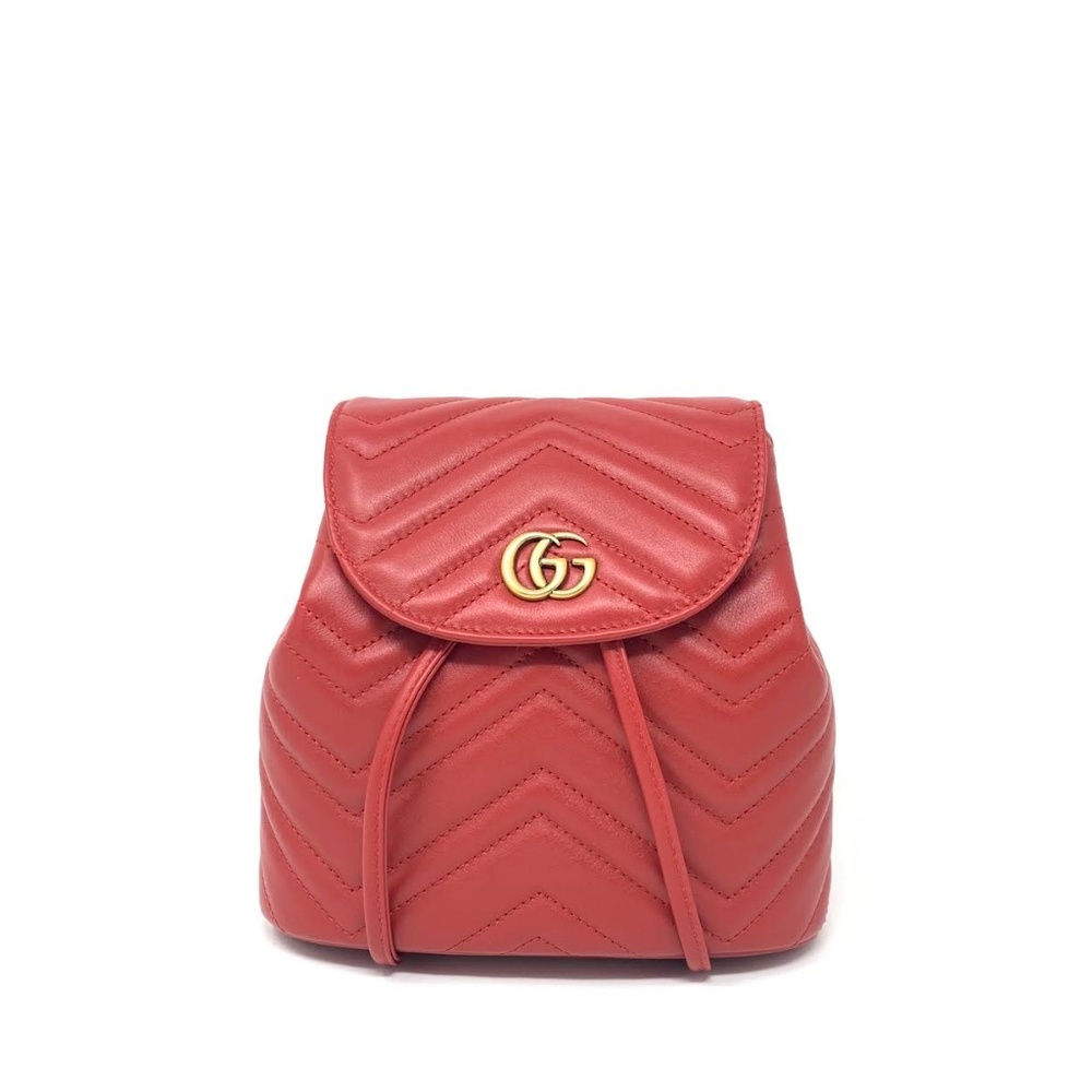 Gucci Marmont GG Matelassé Backpack